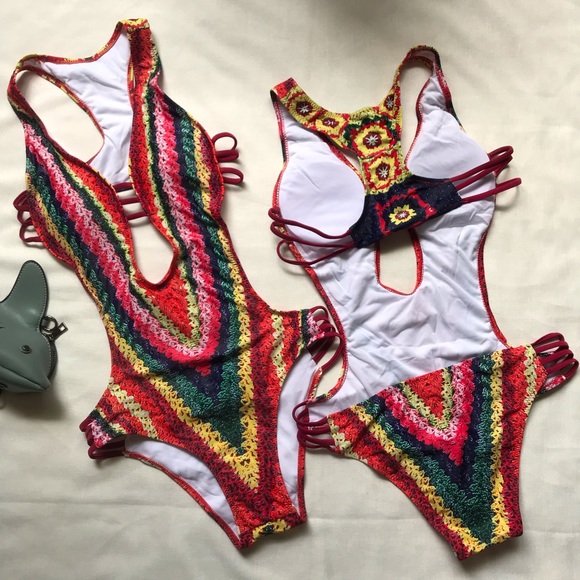 Gorgeous tribal look monokini - Picture 7 of 8